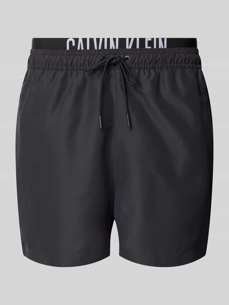 Calvin Klein Underwear Zwembroek met labelprint