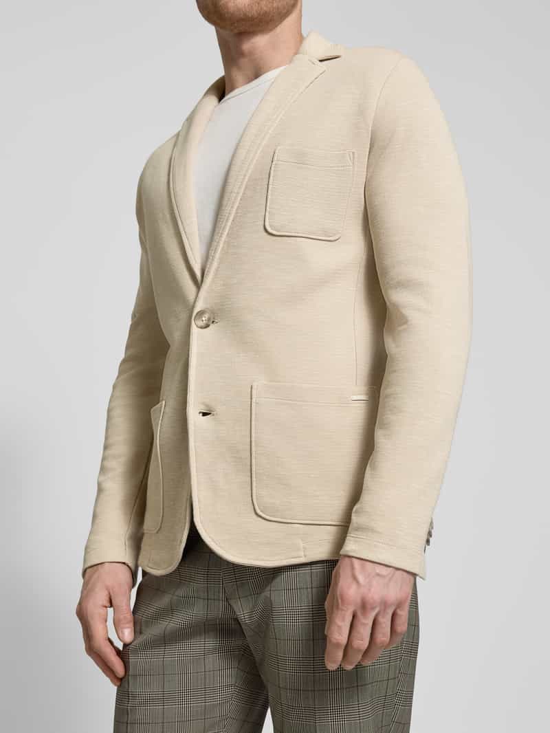 CINQUE 2-knoops colbert met reverskraag model 'Lentini'