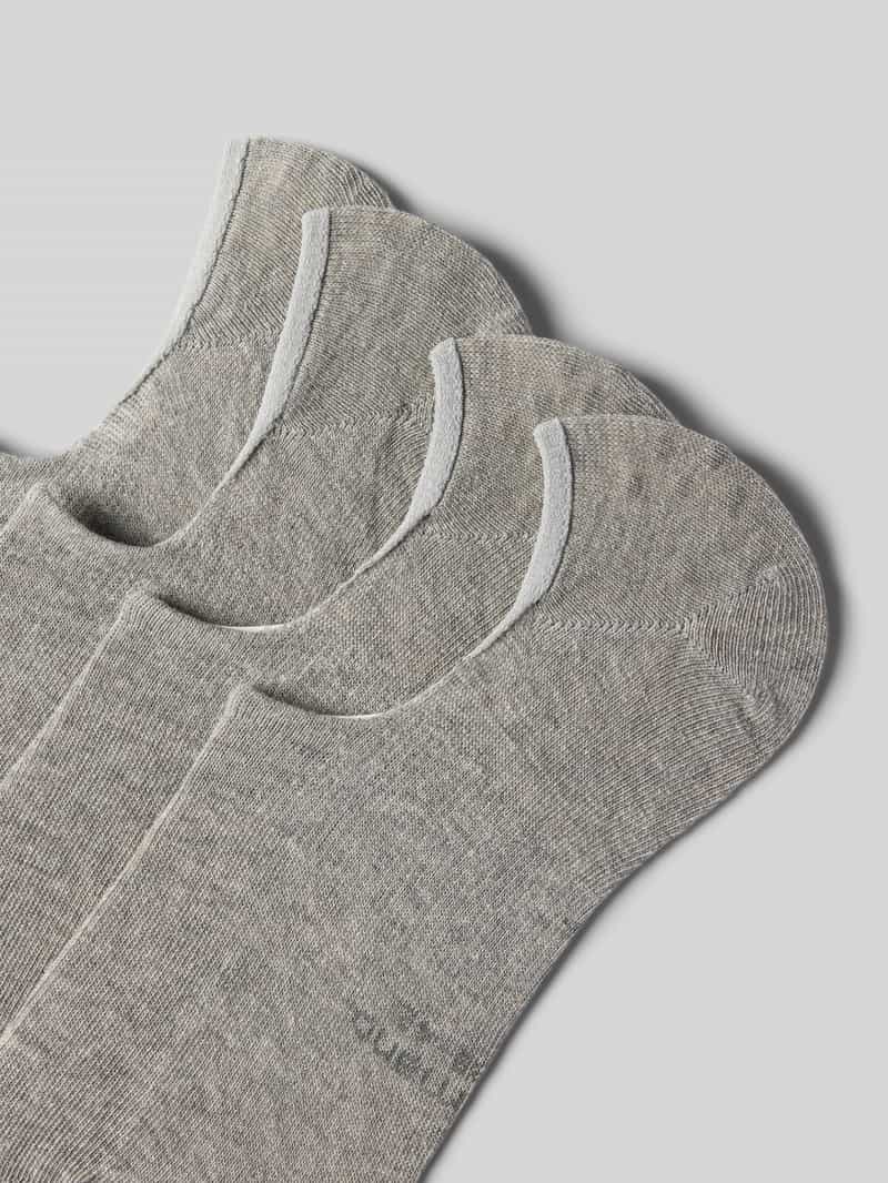 CAMANO Kousenvoetjes in effen design in een set van 2 paar
