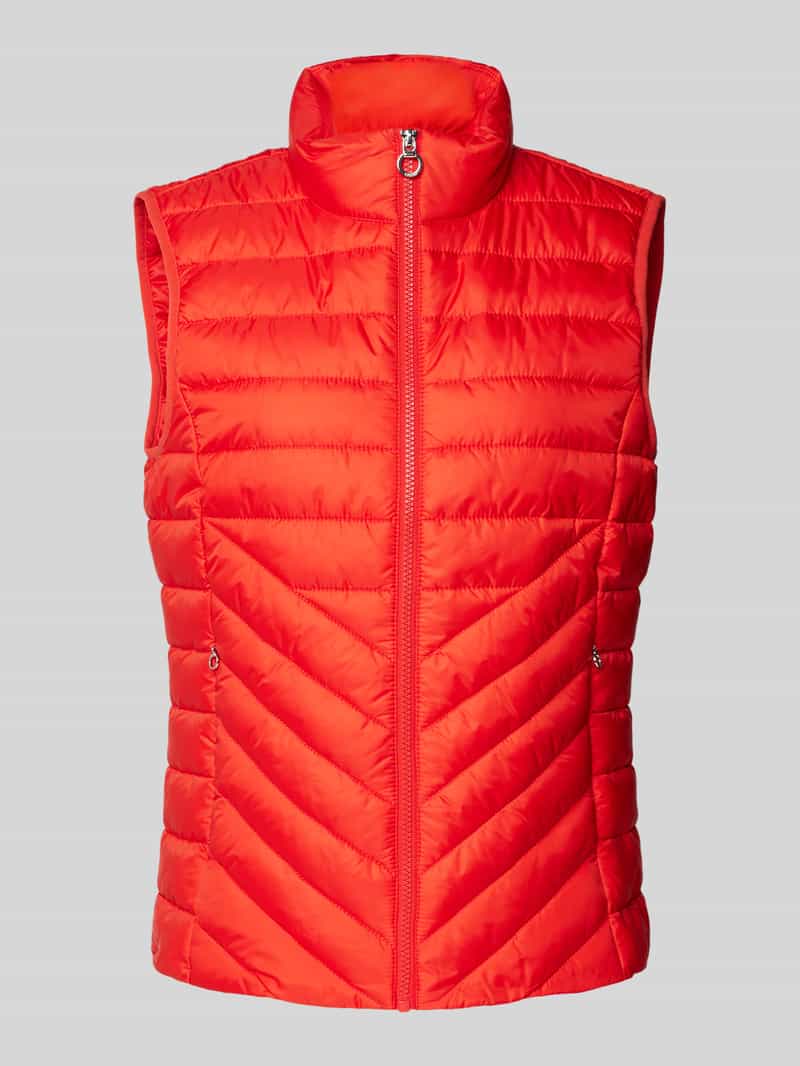 s.Oliver RED LABEL Regular fit bodywarmer met opstaande kraag