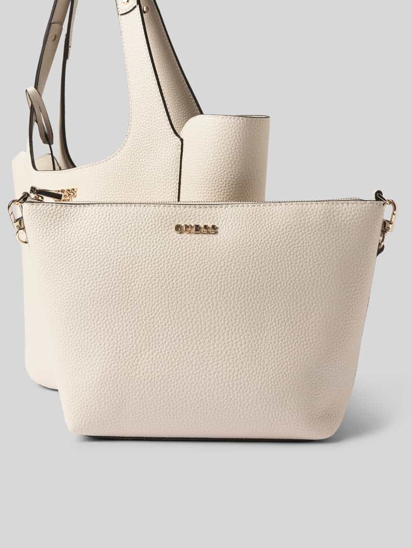 Guess Handtas met labelapplicatie model 'HELINA'