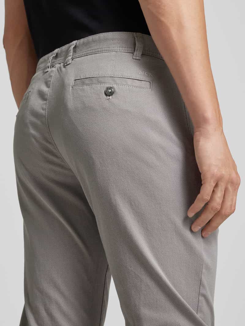 MCNEAL Slim fit broek met achterzakken