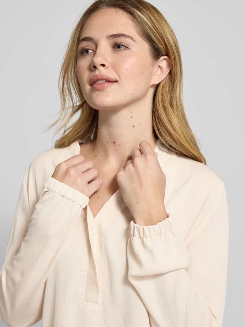 Marc Cain Regular fit blouse met V-hals