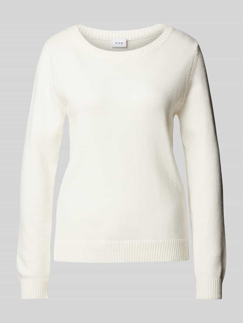 Gebreide pullover met ronde hals model 'Viril'