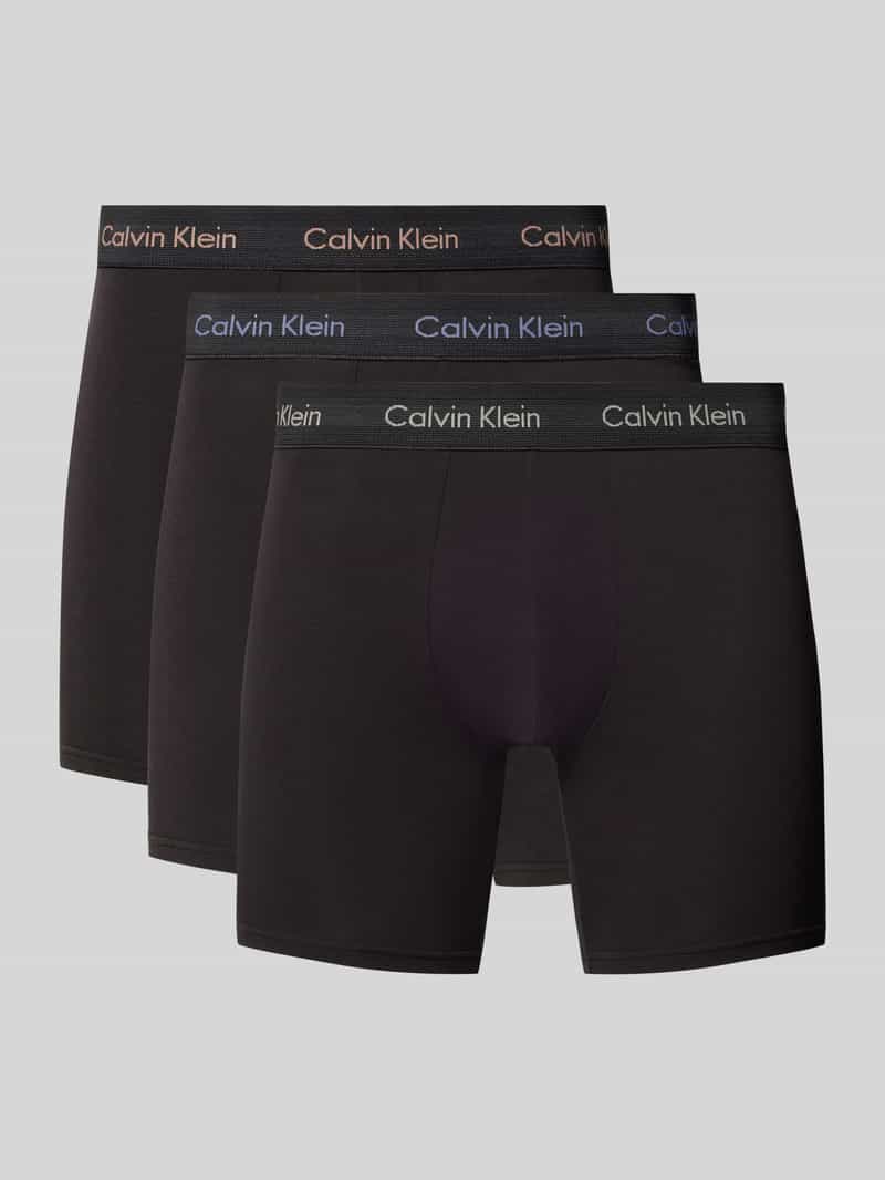 Calvin Klein Underwear Boxershort met logo in band in een set van 3 stuks