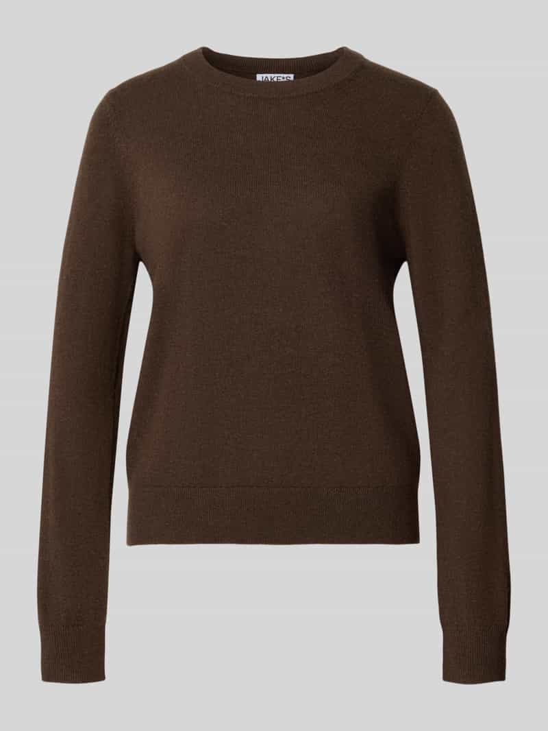 Jake*s Casual Regular fit pullover van puur kasjmier