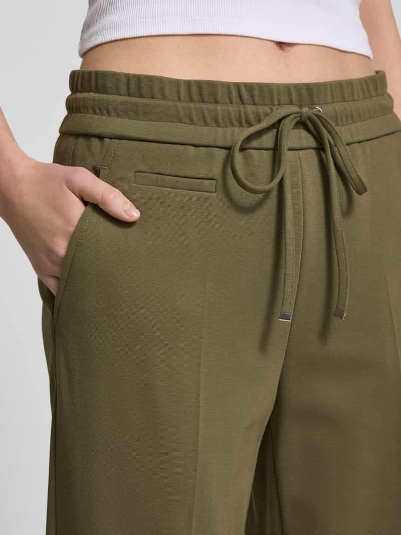 SEDUCTIVE Straight leg stoffen broek met strookzak model 'FREDDY'