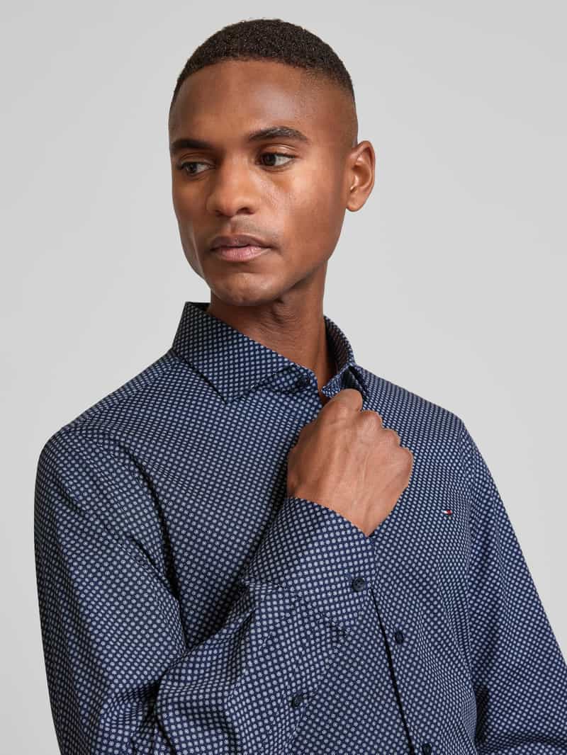 Tommy Hilfiger Tailored Slim fit zakelijk overhemd met knoopsluiting