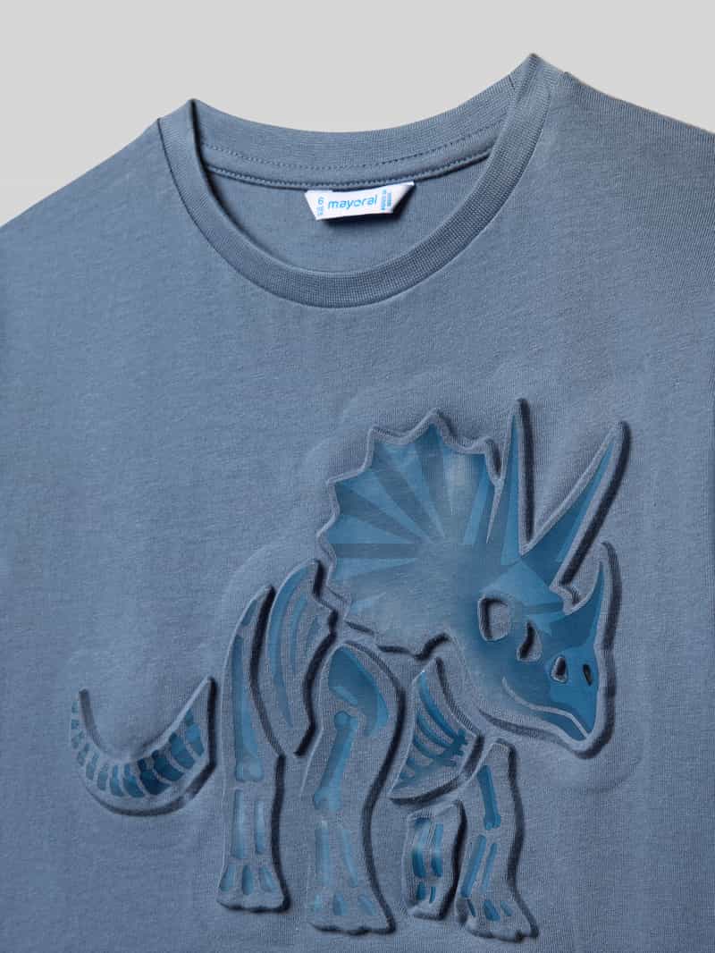 Mayoral Shirt met lange mouwen en labeldetail