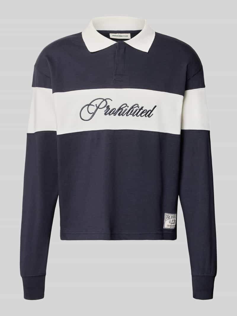 PROHIBITED Sweatshirt van puur katoen