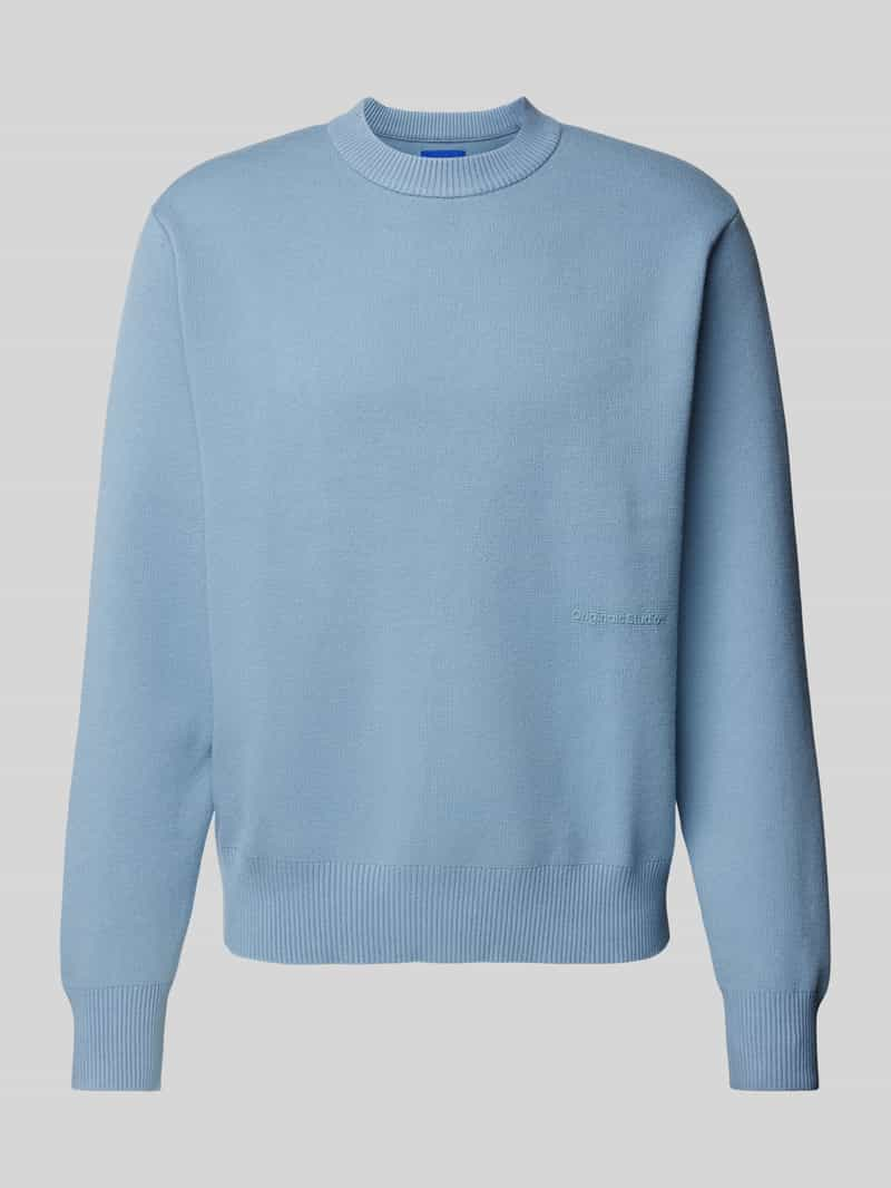 Jack & jones Gebreide pullover met labelprint, model 'VESTERBRO'