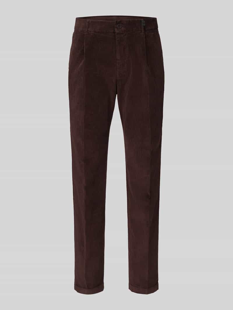 relaxed fit corduroy broek van katoenmix model 'Lui_2V-D'