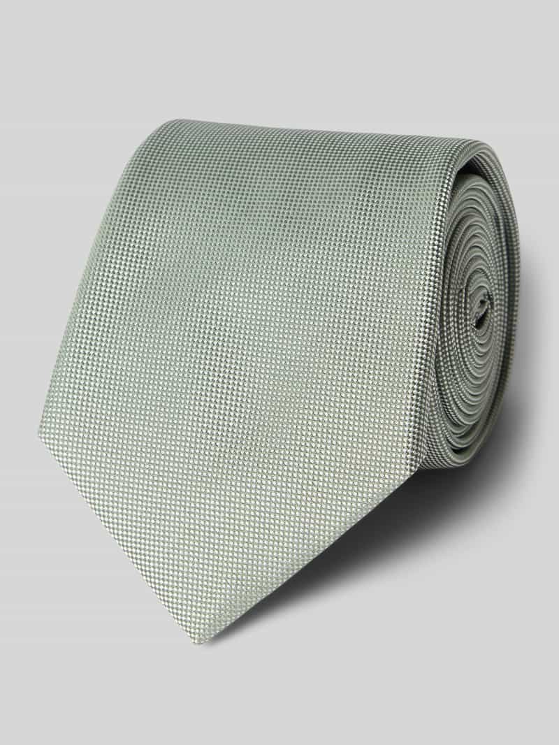 BOSS Krawatte aus Seide-Mix Modell 'H-Tie 7,5 CM-262' in Lind, Größe 1 21074231