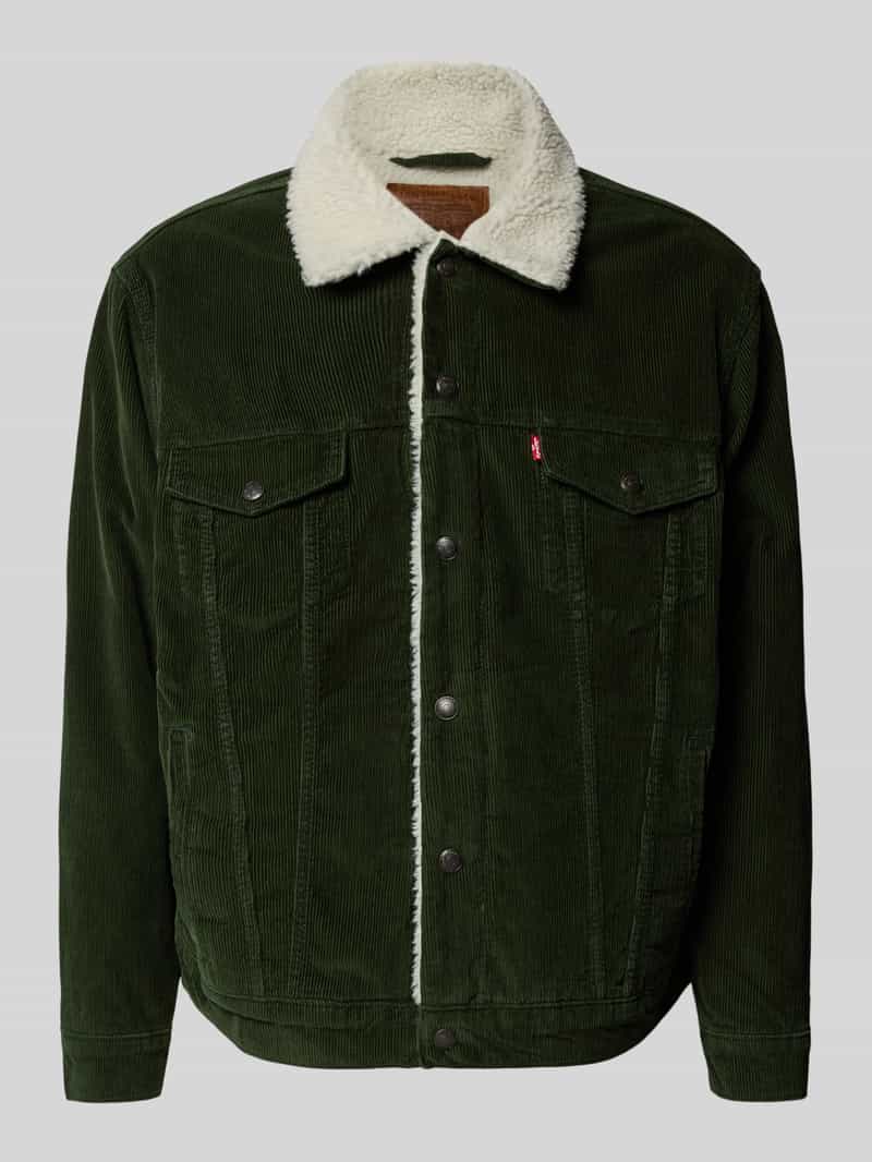 Levi's Relaxed fit jack van corduroy met borstzakken