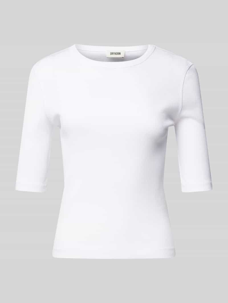 drykorn T-shirt in riblook model 'SELAY'