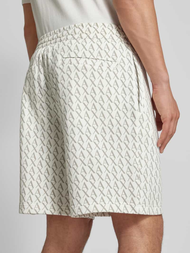 Armani Exchange Shorts met elastische band