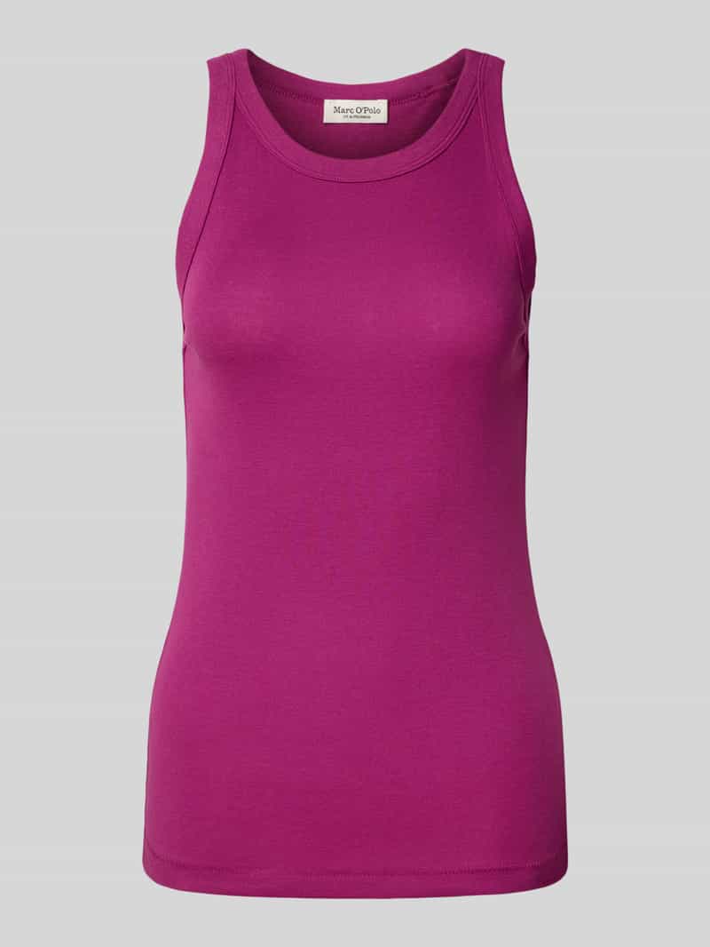 Marc O'Polo Slim fit tanktop van puur katoen