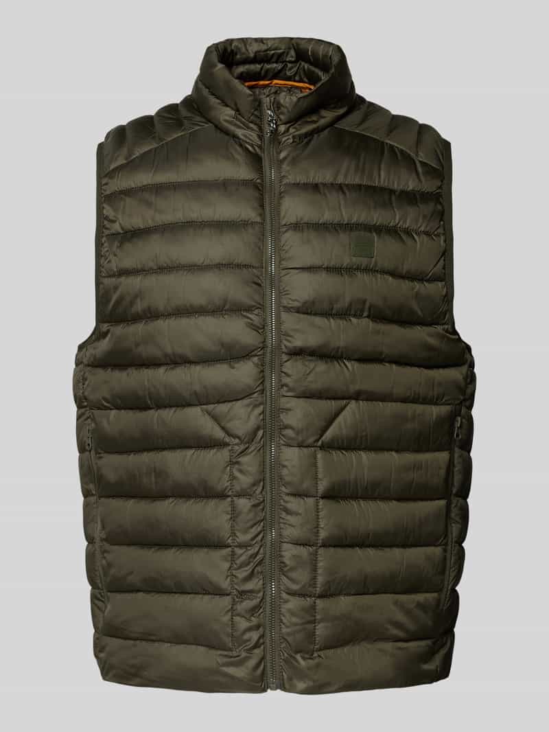jack & jones Gewatteerde bodywarmer met ritszakken