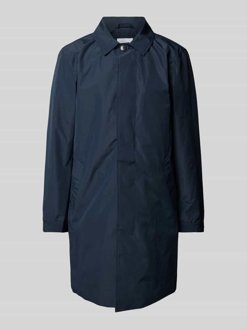 lindbergh Lange jas met strookzakken model 'Mac'