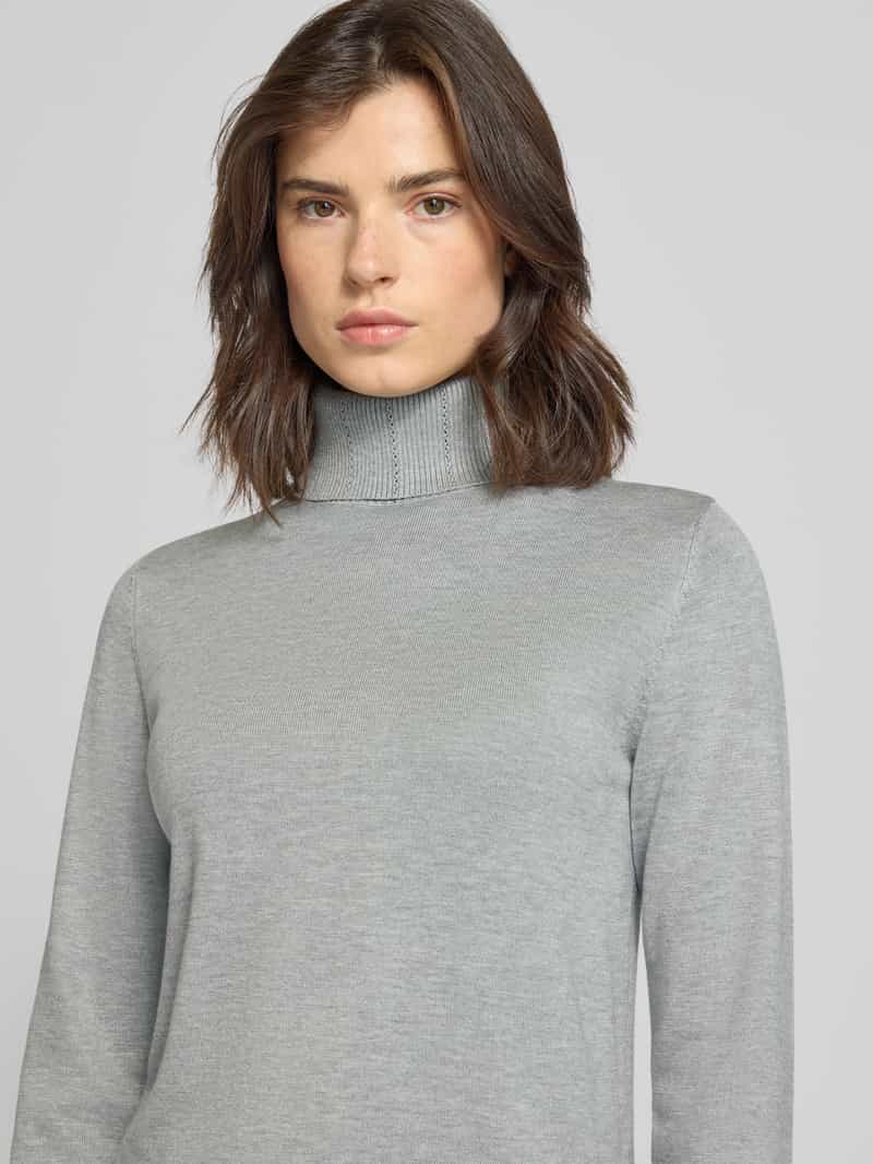 s.Oliver BLACK LABEL Slim fit pullover van viscosemix