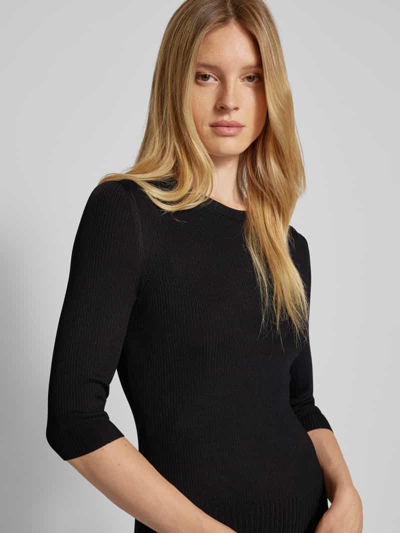 Boss Midi-jurk met ronde hals model 'Fonzipona'