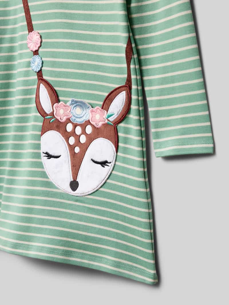 Happy Girls Midi-jurk met ronde hals
