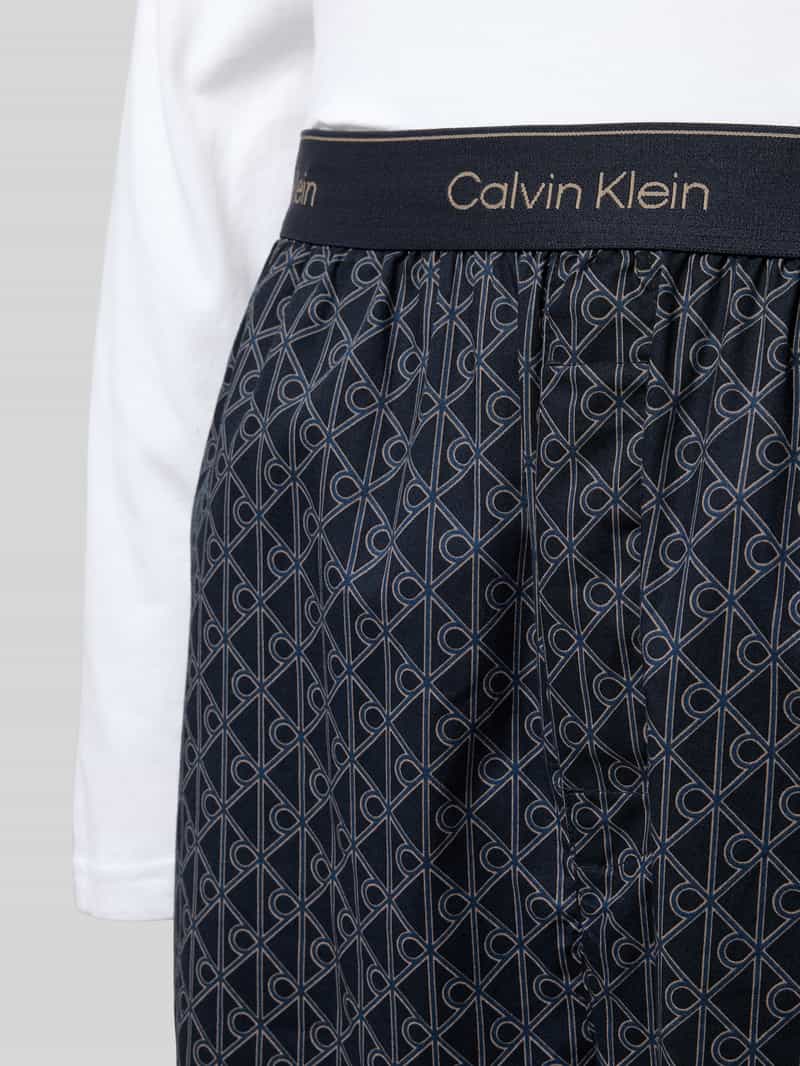 Calvin Klein Underwear Pyjama met labelstitching
