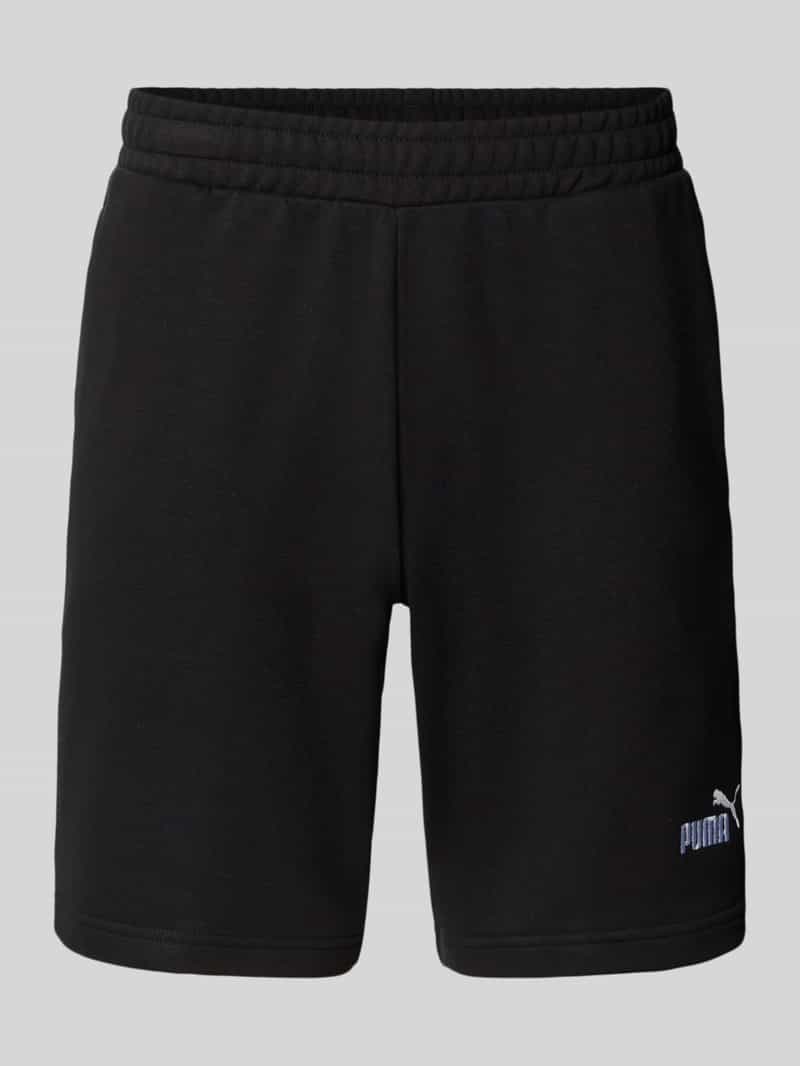 PUMA PERFORMANCE Sweatshorts met logostitching
