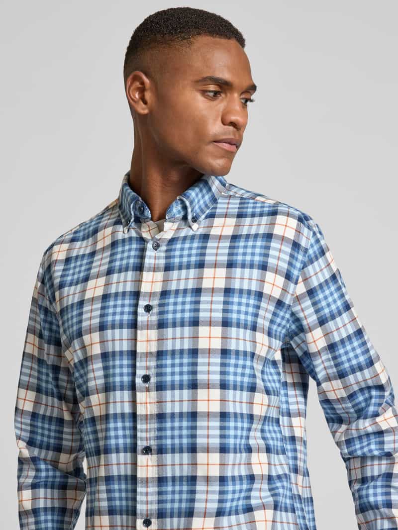 OLYMP Level Five Regular fit vrijetijdsoverhemd met button-downkraag