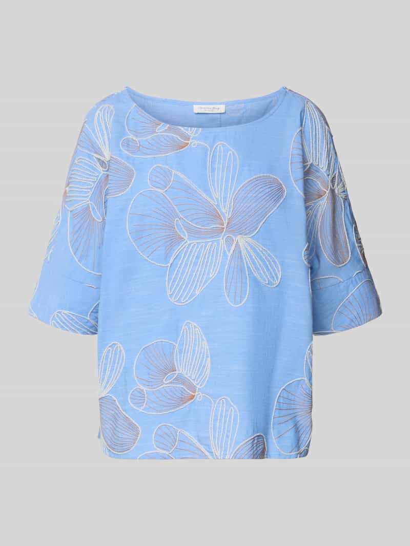 Christian Berg Woman Regular fit blouse met 1 2-mouwen