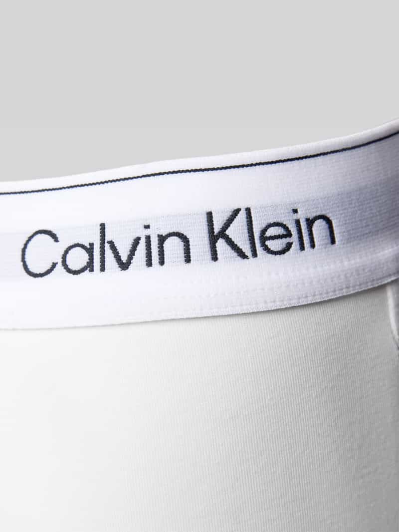 Calvin Klein Underwear Slips met logostitching model 'Boyleg'