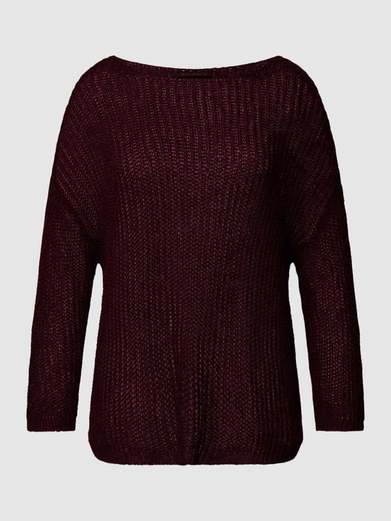 Betty Barclay Gebreide pullover met ajourpatroon