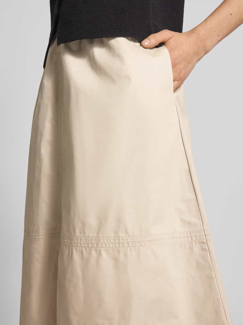 Christian Berg Woman Midirok met elastische band en steekzakken