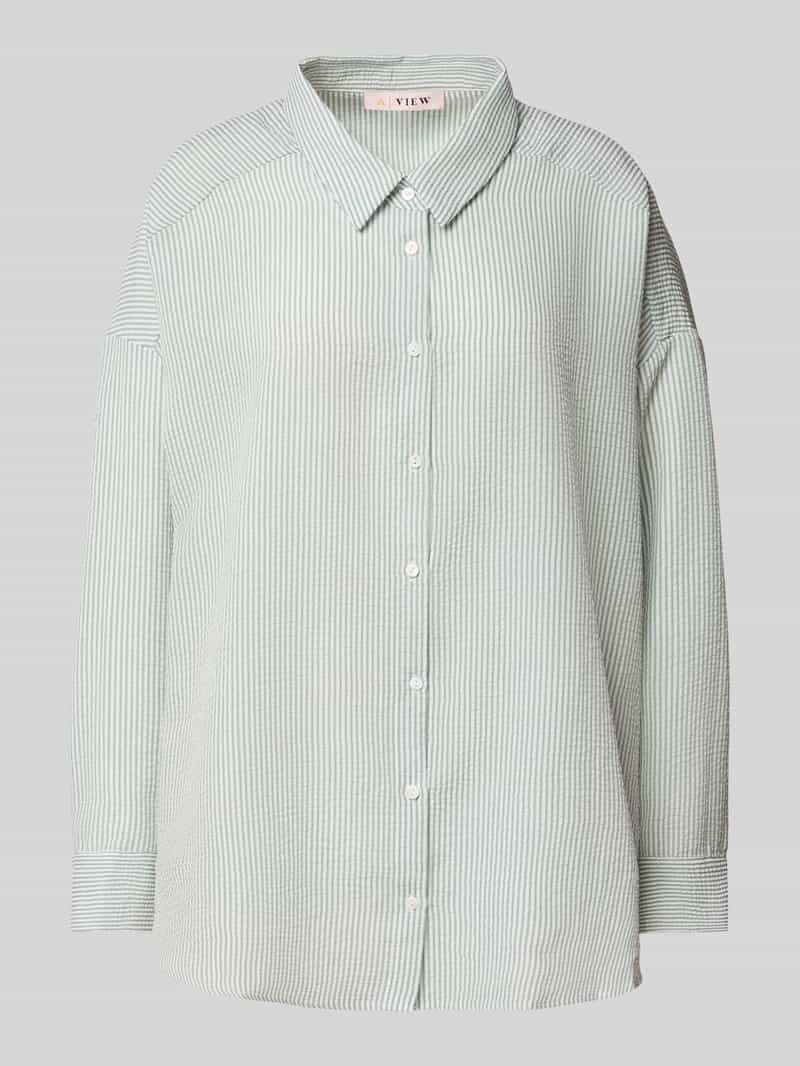 Regular fit overhemdblouse met knoopsluiting