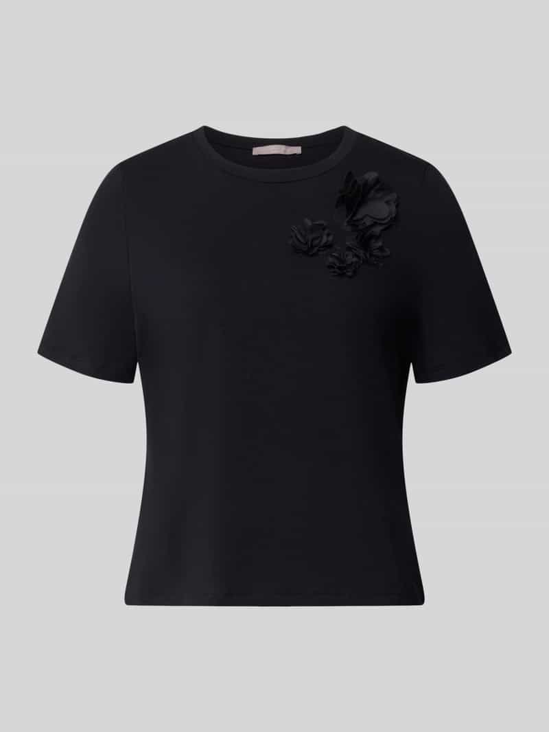 Christian Berg Woman Selection Regular fit t-shirt van elastische katoenmix