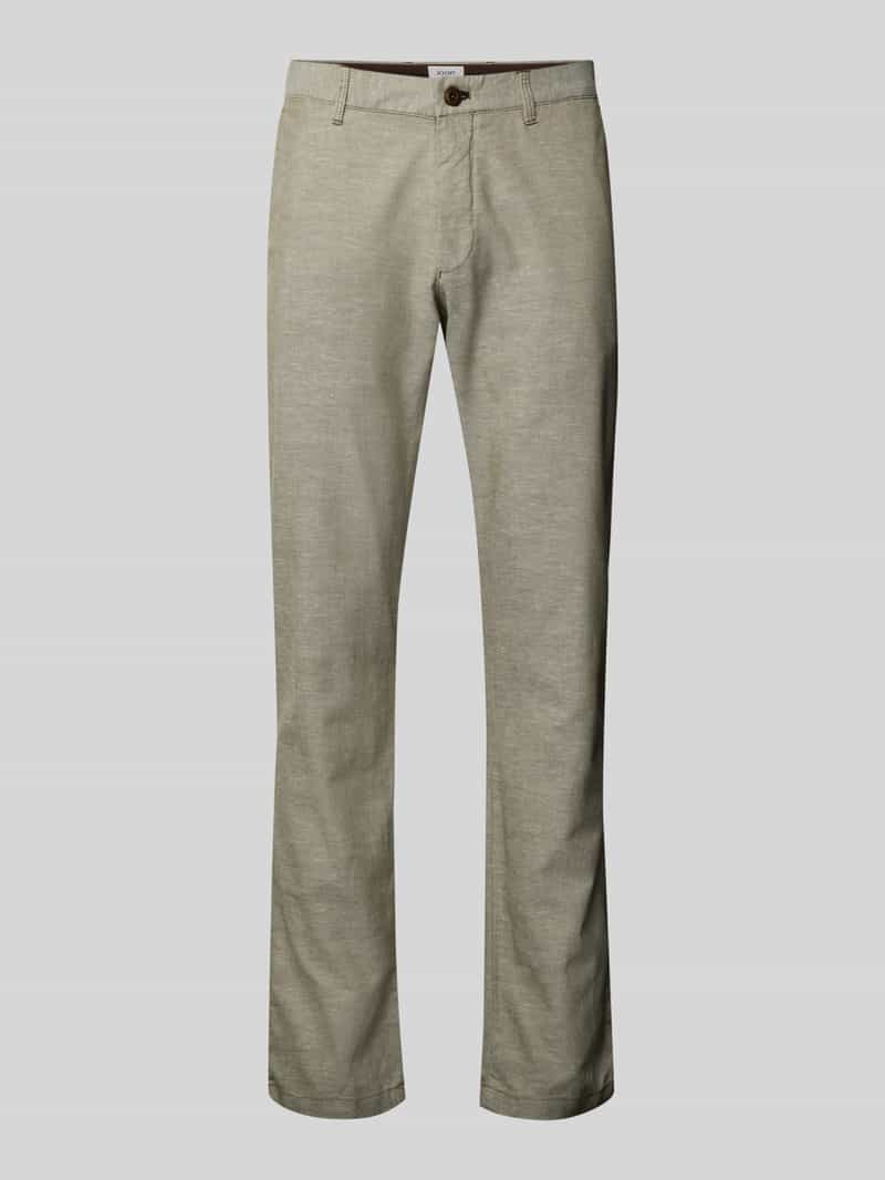 JOOP! JEANS Modern fit chino met riemlussen model 'Matthew'