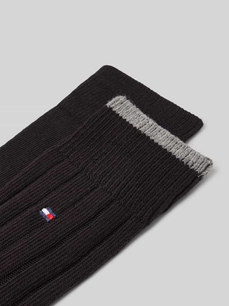 Tommy Hilfiger Kousen van katoenmix per 2 paar