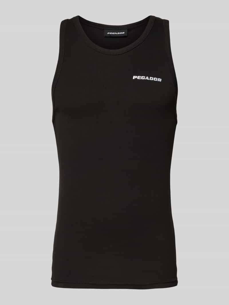 Pegador Tanktop met labelstitching, model 'LOGO'