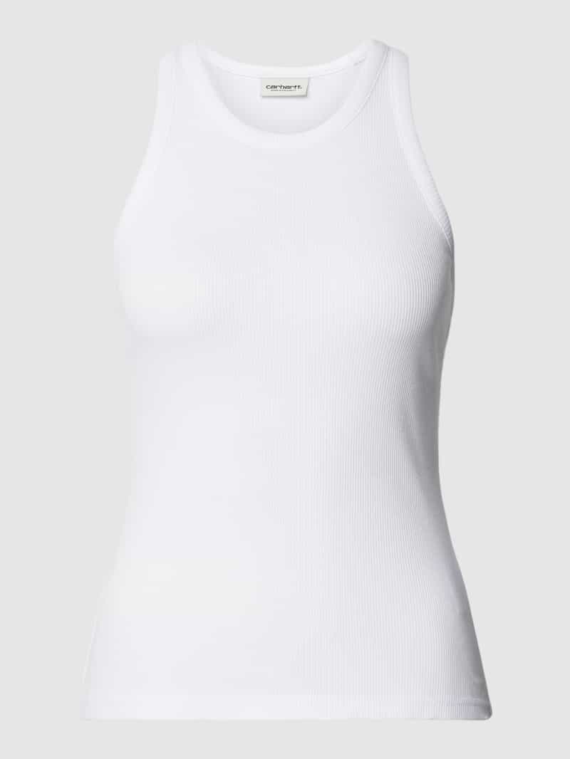 Tanktop met labeldetail, model 'PORTER' Carhartt Work In Progress