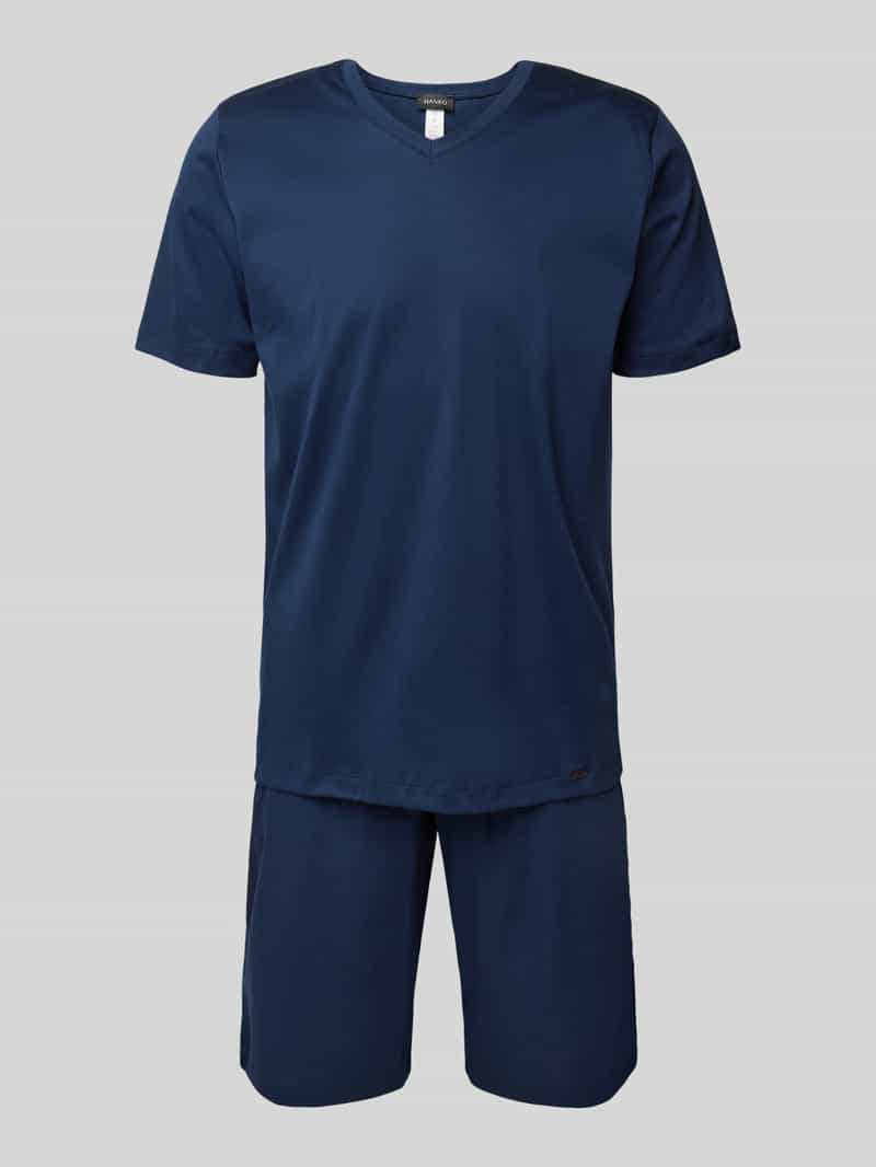 Hanro Pyjama van gemerceriseerd katoen