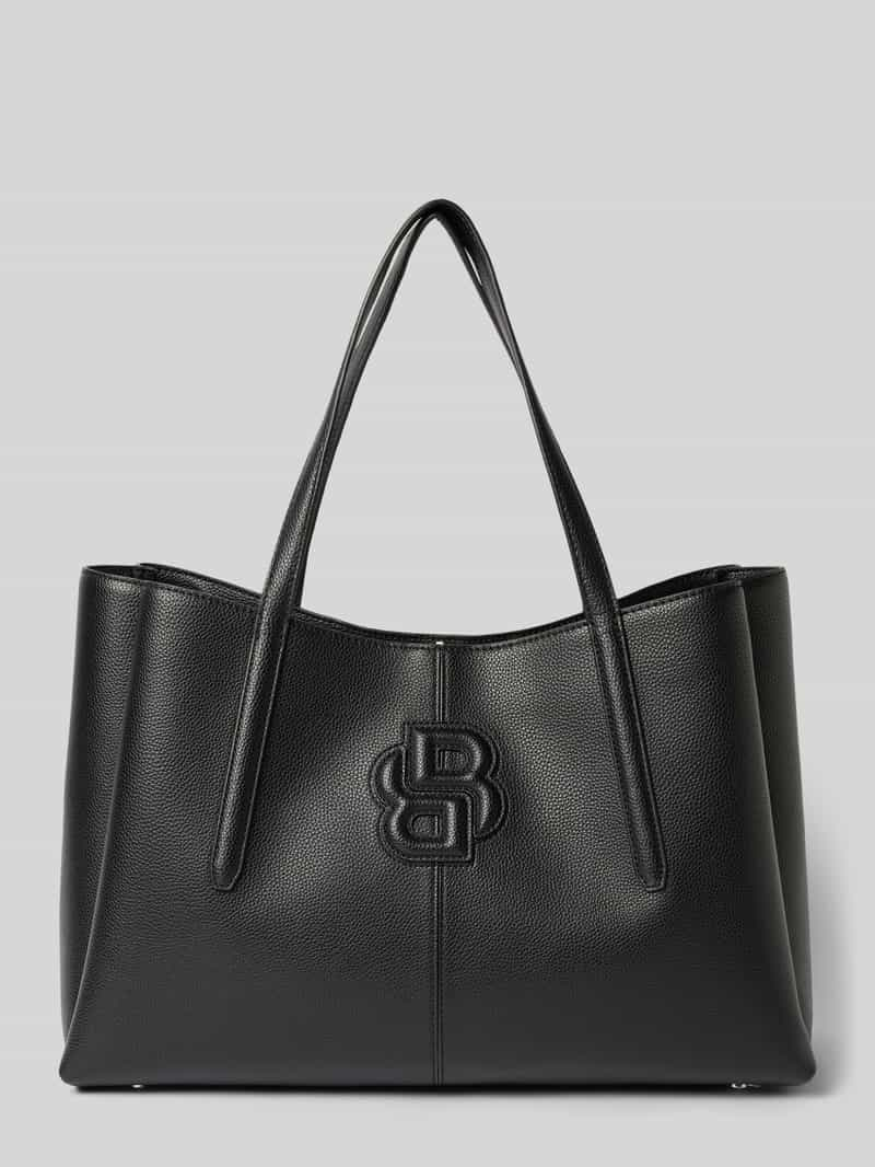 Boss Shopper met labeldetails, model 'Anett Tote'