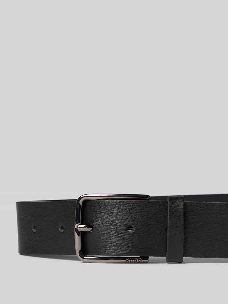 Boss Leren riem met doornsluiting model 'GERIK'