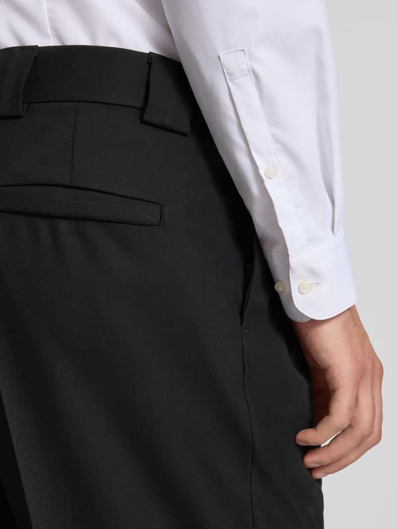 HUGO Stoffen broek met achterzakken model 'Tony'