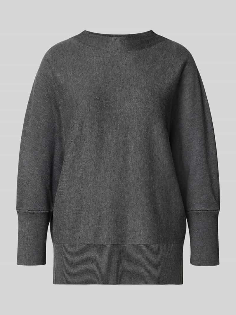 s.Oliver BLACK LABEL Relaxed fit pullover met turtleneck van viscosemix