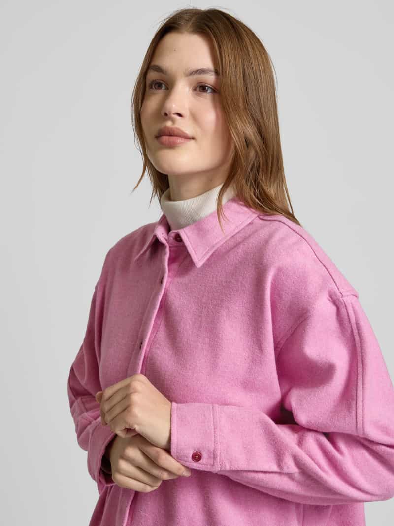 American vintage Overhemdblouse met knoopsluiting model 'VYLOW'