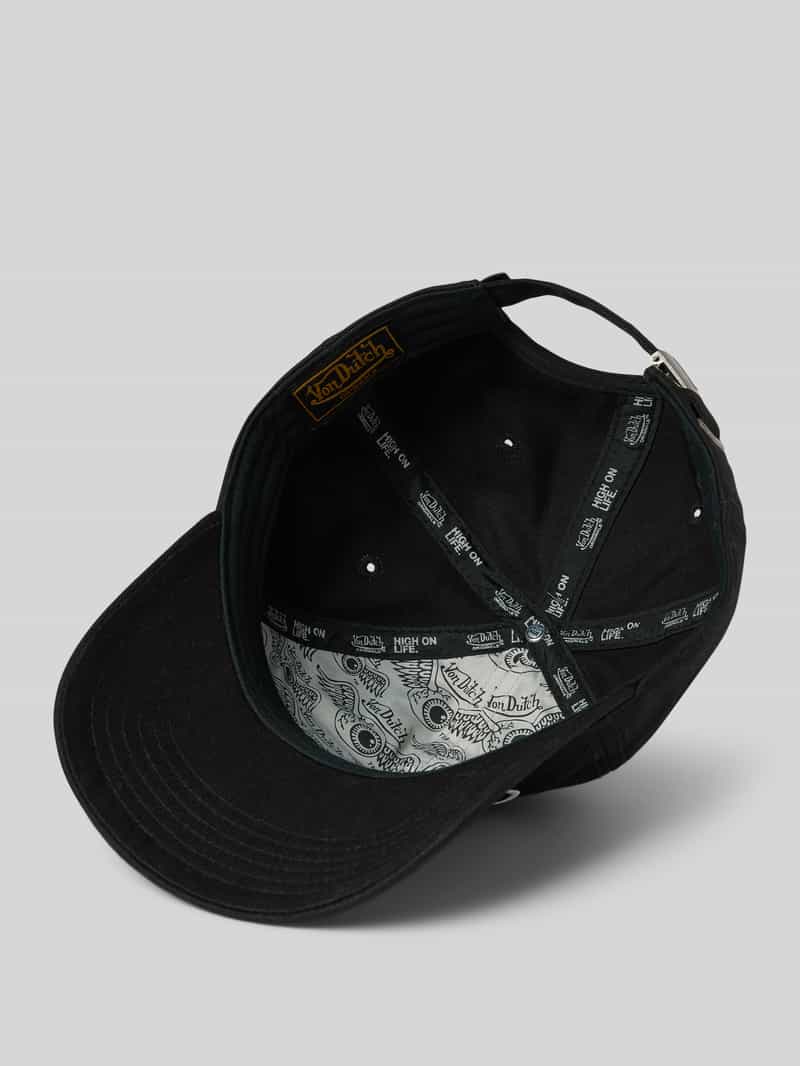 Von Dutch Trucker-pet met labelpatch model 'UNSTRUCTURED'