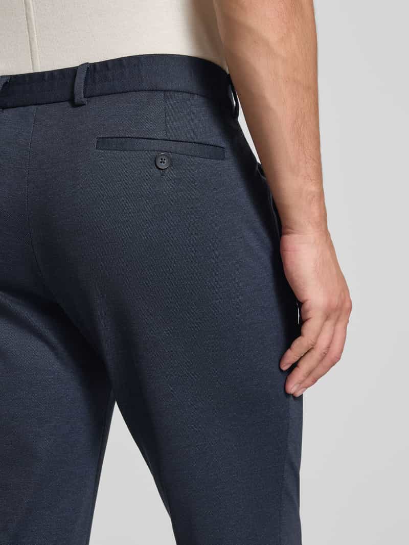 MCNEAL Chino met bandplooien