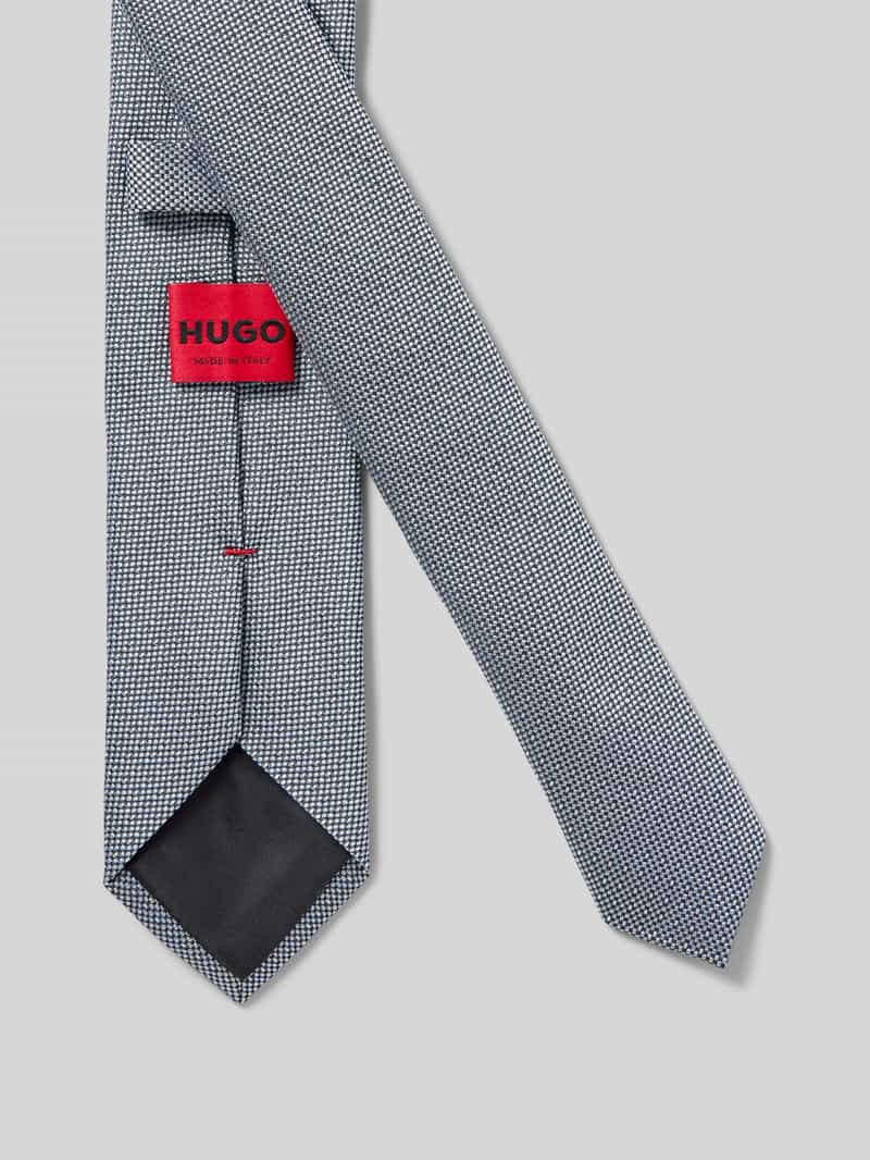HUGO Stropdas van zijdemix (6 cm)