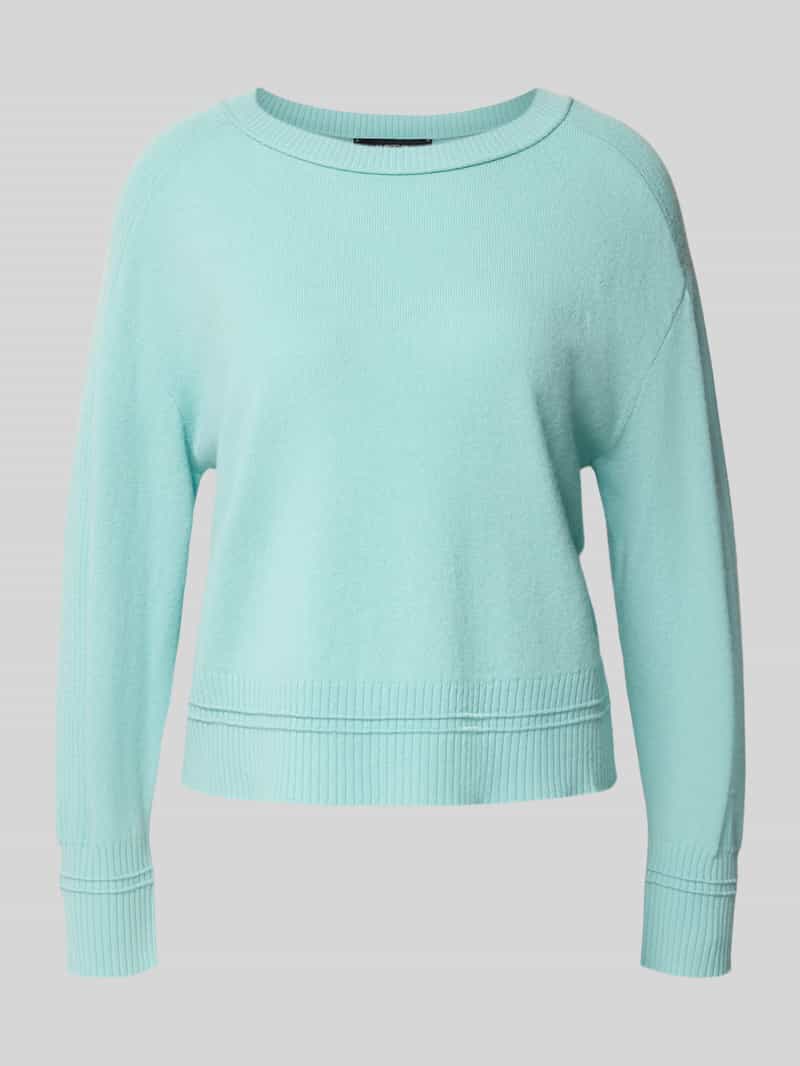 Marc Cain Gebreide pullover van een mix van scheerwol en kasjmier