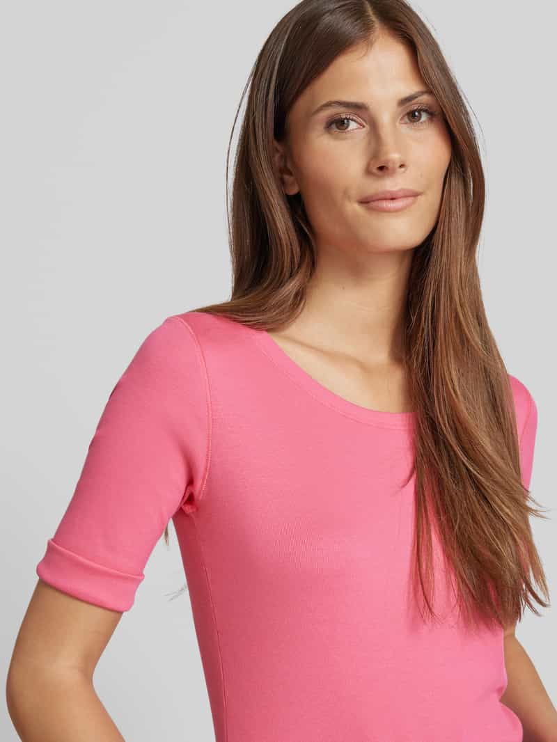 Marc Cain T-shirt met 1 2-mouwen